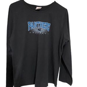 Carolina panthers Womens long sleeve T-shirt size xl